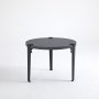 HANAH HOME Sto za dnevnu sobu Fregoia Anthracite Black - slika 3