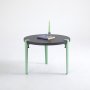 HANAH HOME Sto za dnevnu sobu Fregoia Anthracite Mint Green - slika 2