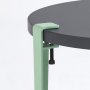 HANAH HOME Sto za dnevnu sobu Fregoia Anthracite Mint Green - slika 5