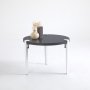 HANAH HOME Sto za dnevnu sobu Fregoia Anthracite White - slika 2