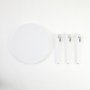HANAH HOME Sto za dnevnu sobu Fregoia White White - slika 4