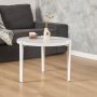 HANAH HOME Sto za dnevnu sobu Fregoia White White - slika 1