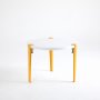 HANAH HOME Sto za dnevnu sobu Fregoia White Yellow - slika 3