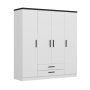 HANAH HOME Ormar u beloj Kale Plus 3908 (506MNR2439) - slika 5