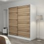 HANAH HOME Ormar u belo- braon boji Kale 3962 (506MNR2518) - slika 5