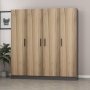 HANAH HOME Ormar u braon boji Kale 5105 (506MNR2465) - slika 3