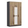 HANAH HOME Braon ormar Minar 3 255 (506MNR2410) - slika 4