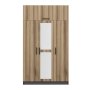 HANAH HOME Braon ormar Minar 3 255 (506MNR2410) - slika 5