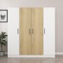 HANAH HOME Ormar orah - bela boja Kale 3954 (506MNR2441) - slika 2