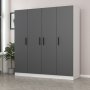 HANAH HOME Ormar u sivoj boji Kale 5051 (506MNR2467) - slika 1