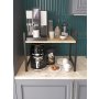 HANAH HOME Kuhinjska polica Malta Atlantic Pine Black - slika 3