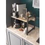 HANAH HOME Kuhinjska polica Malta Atlantic Pine Black - slika 5