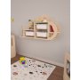 HANAH HOME Zidna polica Cloud Birchwood - slika 3
