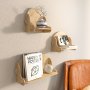 HANAH HOME Zidna polica Silya Oak - slika 3