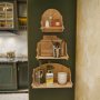 HANAH HOME Zidna polica Silya Oak - slika 4