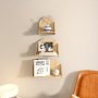 HANAH HOME Zidna polica Silya Oak - slika 1