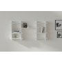 HANAH HOME Zidna polica Tefo White - slika 1