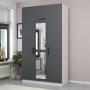HANAH HOME Ormar Minar 3 Kapak 255 Anthracite White (506MNR2412) - slika 1