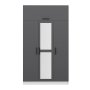 HANAH HOME Ormar Minar 3 Kapak 255 Anthracite White (506MNR2412) - slika 5