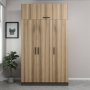 HANAH HOME Ormar Minar 255 Dore Anthracite (506MNR2416) - slika 2