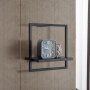 HANAH HOME Zidna polica Kare Black - slika 2