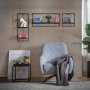 HANAH HOME Zidna polica Kare Black - slika 3