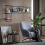 HANAH HOME Zidna polica Kare Black - slika 4