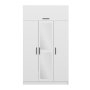 HANAH HOME Ormar Kale sa ogledalom 255 White (506MNR2404) - slika 4