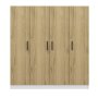 HANAH HOME Ormar orah - bela boja Kale 2701 (506MNR2432) - slika 3