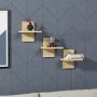HANAH HOME Zidna polica Quincy Oak - slika 2