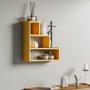 HANAH HOME Zidna polica Piramit Yellow - slika 1