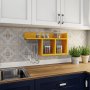 HANAH HOME Zidna polica Pare Yellow - slika 1