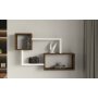HANAH HOME Zidna polica Afro Walnut - slika 3