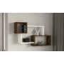 HANAH HOME Zidna polica Afro Walnut - slika 1