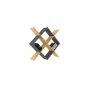 HANAH HOME Zidna polica Semo Sapphire Anthracite - slika 2