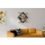 HANAH HOME Zidna polica Semo Sapphire Anthracite - slika 1