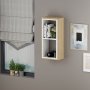 HANAH HOME Zidna polica Zera Sapphire Oak White - slika 2