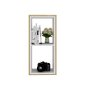 HANAH HOME Zidna polica Zera Sapphire Oak White - slika 3