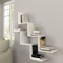 HANAH HOME Zidna polica Zig Zag White - slika 2