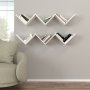 HANAH HOME Zidna polica Zig Zag White - slika 3