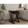 HANAH HOME Z Zigon Walnut 3 kom - slika 1