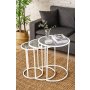 HANAH HOME Alya White Transparent - slika 1