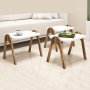 HANAH HOME Paris Walnut White 3 kom - slika 2