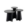 HANAH HOME Lume Wood Black 3 kom - slika 5