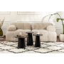 HANAH HOME Lume Wood Black 3 kom - slika 1