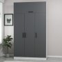 HANAH HOME Ormar Minar 235 White Anthracite (506MNR2417) - slika 2