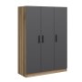 HANAH HOME Ormar Kale Anthracite 2283 (506MNR2283) - slika 1