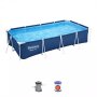 BESTWAY Steel Pro porodični bazen 4.00x2.11x0.81m sa filter pumpom - slika 1