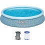 BESTWAY Bazen na naduvavanje 457 x 84cm sa filter pumpom - slika 1