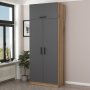 HANAH HOME Ormar Kale Anthracite 2239 (506MNR2239) - slika 2